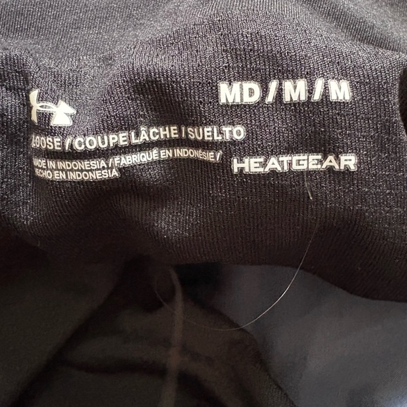 Under Armour Black HeatGear Athletic Top - Picture 2 of 3